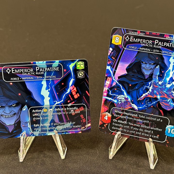 Emperor Palpatine - Leader Alter - Star Wars Unlimited