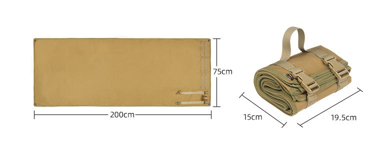 Outdoor Camouflage Camping Nylon Damp-Proof Mat Picnic Mat