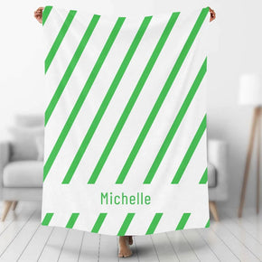 Custom Photo Blankets Personalized Photo Fleece Blanket Painting Style Blanket-Custom Your Name 10