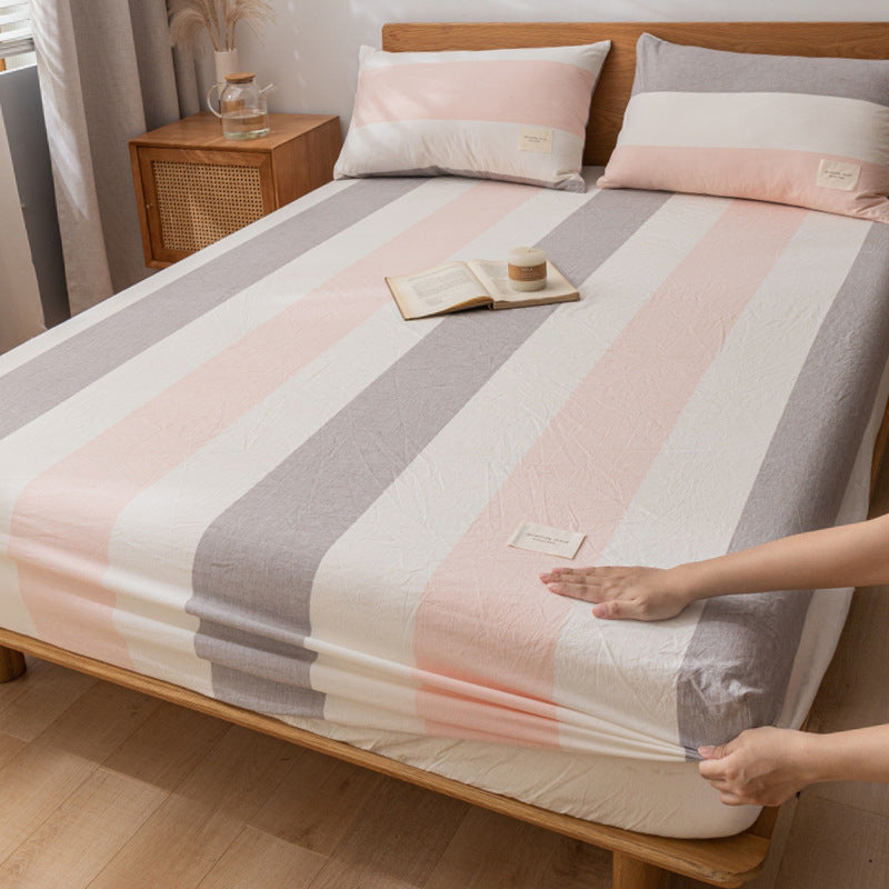 Mattress Cover Skin-friendly Cotton All-inclusive Zip Protector Dust Cover