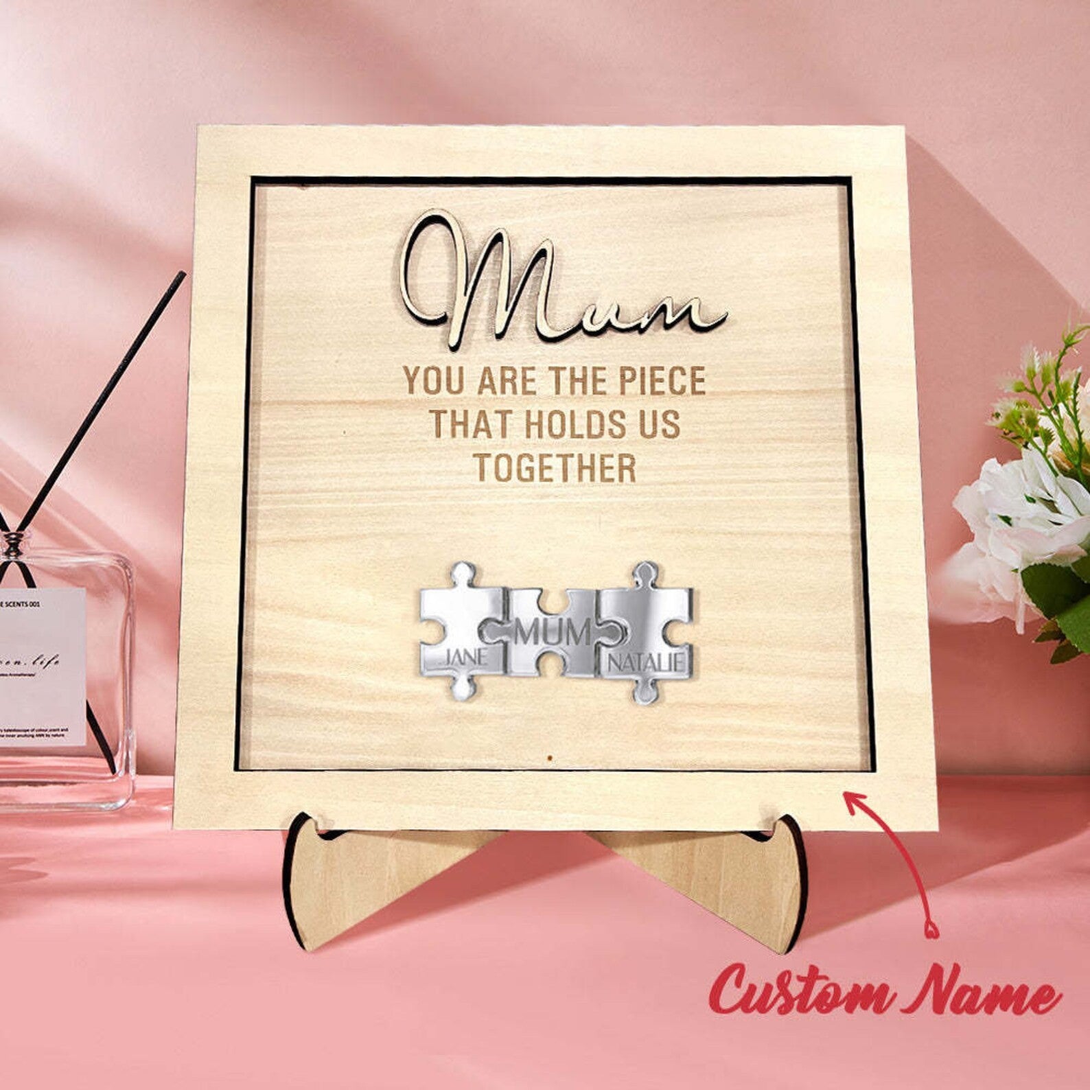 Celebrate Mum: Customized Jigsaw Frame โ A Personal Touch for Mother's Day