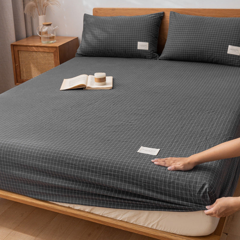 Mattress Cover Skin-friendly Cotton All-inclusive Zip Protector Dust Cover