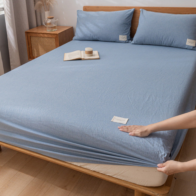 Mattress Cover Skin-friendly Cotton All-inclusive Zip Protector Dust Cover