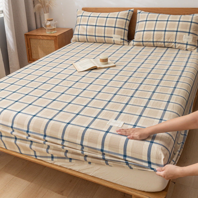 Mattress Cover Skin-friendly Cotton All-inclusive Zip Protector Dust Cover