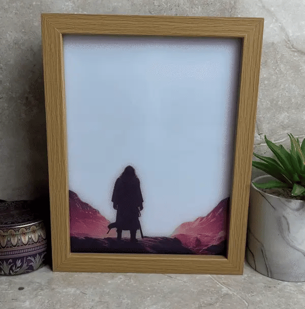 The Founder-Creative Miracle Lamp - 4D LED Painting.Perfect Gift for Every occasion