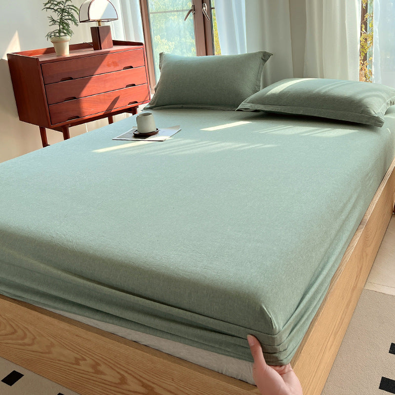 Mattress Cover Skin-friendly Cotton All-inclusive Zip Protector Dust Cover 03