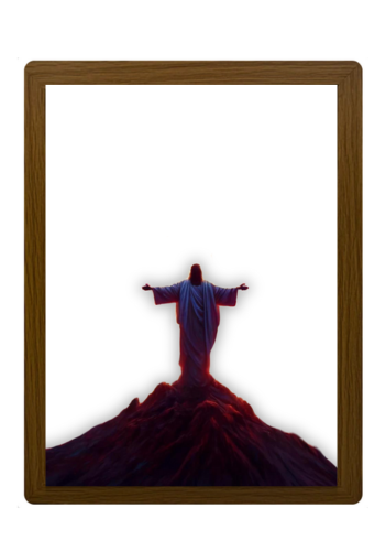 The Holy Cross-Creative Miracle Lamp - 4D LED Painting.Perfect Gift for Every occasion