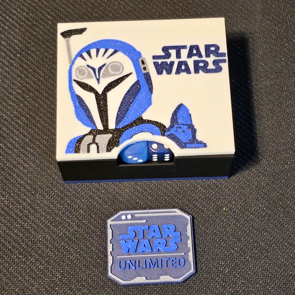 Star Wars Unlimited Token Set and Token Box: Bo-Katan Kryze