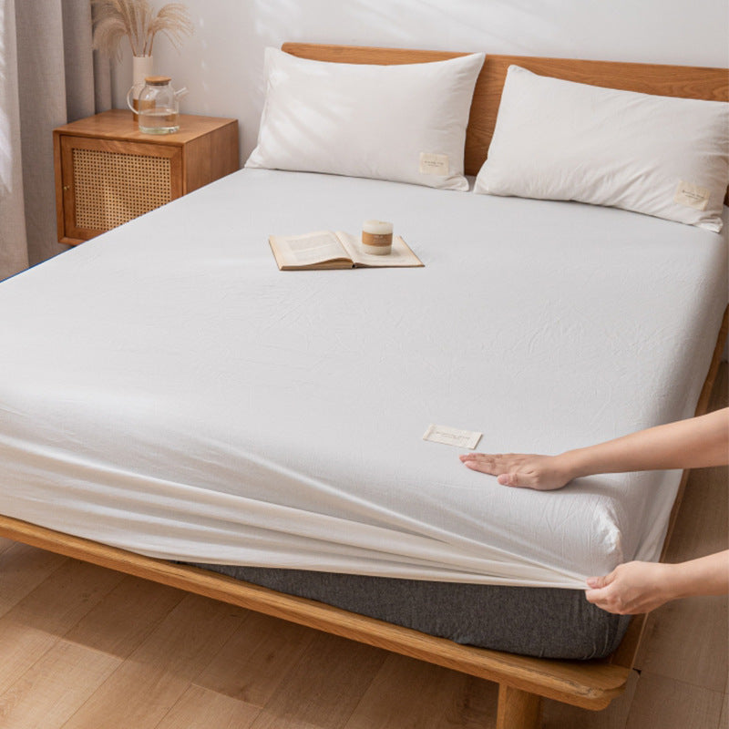 Mattress Cover Skin-friendly Cotton All-inclusive Zip Protector Dust Cover 03