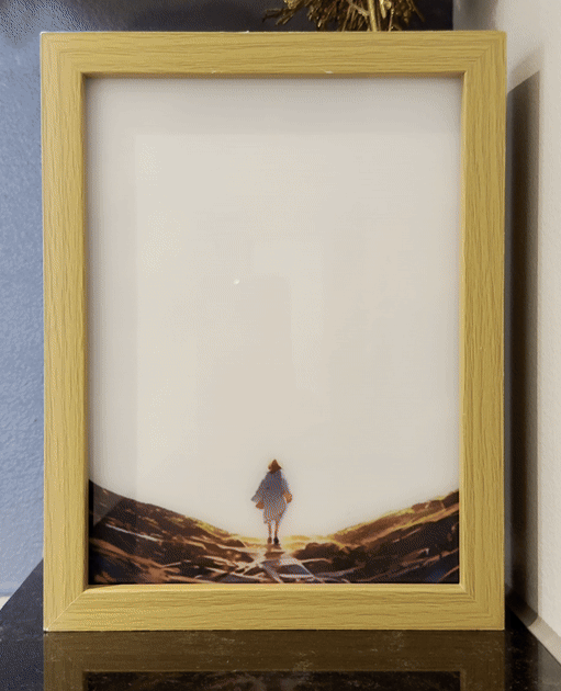 Last Savior-Creative Miracle Lamp - 4D LED Painting.Perfect Gift for Every occasion