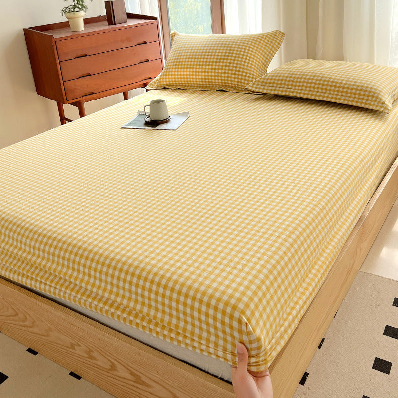Mattress Cover Skin-friendly Cotton All-inclusive Zip Protector Dust Cover 03