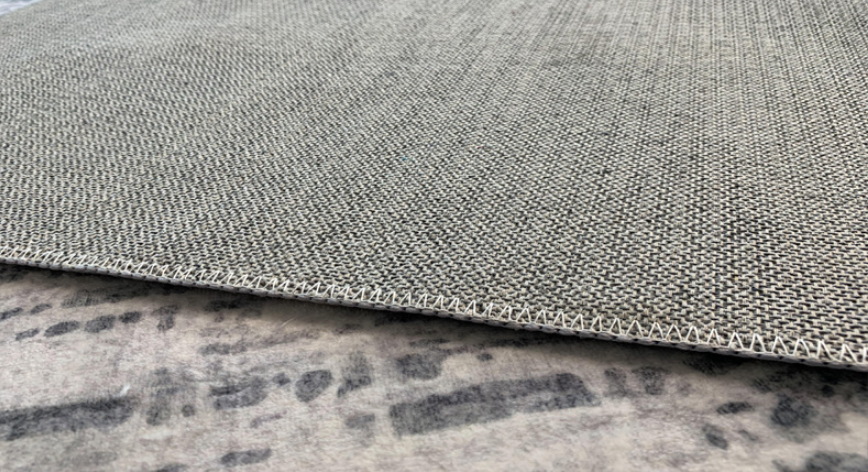 Minimalist Ink Splash  Foldable Faux Cashmere Living Room Coffee Table Bedroom Rug Bedside Rug 03
