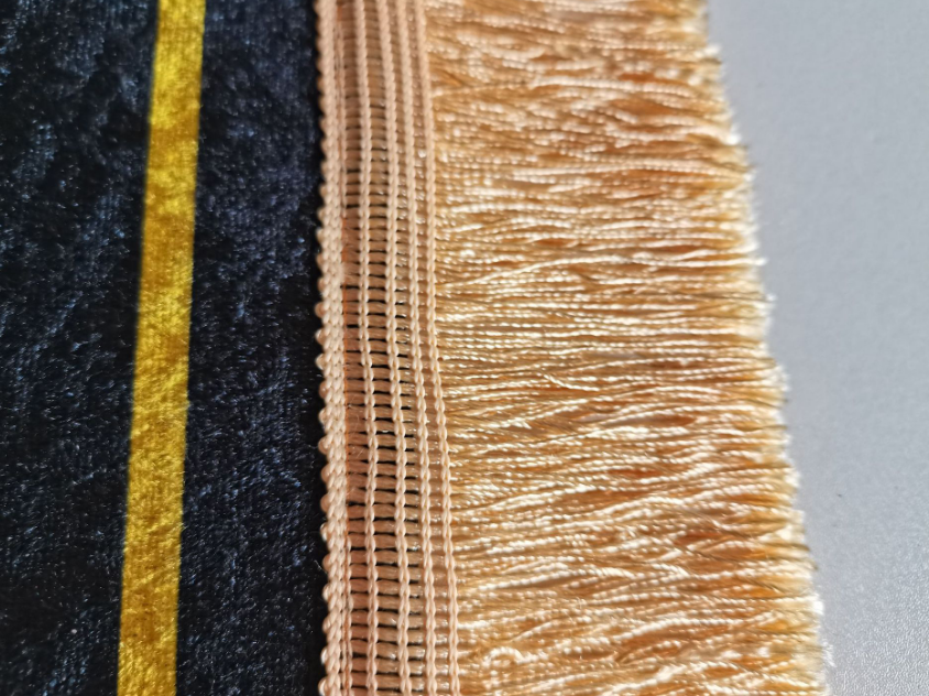 Retro Black Fringe Simple Non-slip Foldable Carpets For Living Room Dining Room Bedroom 06