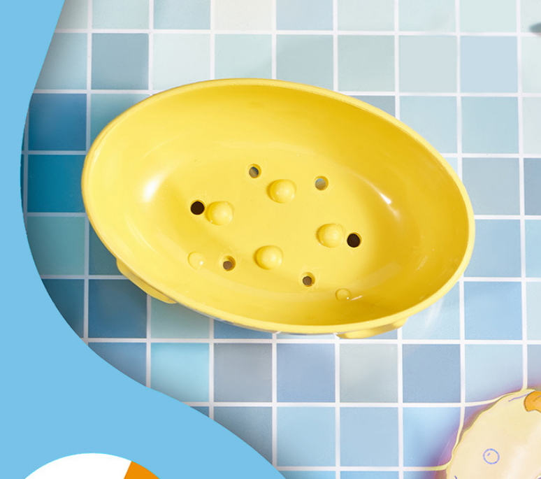 Cartoon Little Yellow Duck Soap Holder Soap Dishes