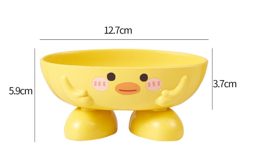 Cartoon Little Yellow Duck Soap Holder Soap Dishes