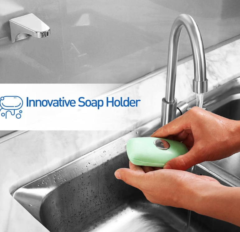 Silver Magnetic Soap Holder Soap Dishes