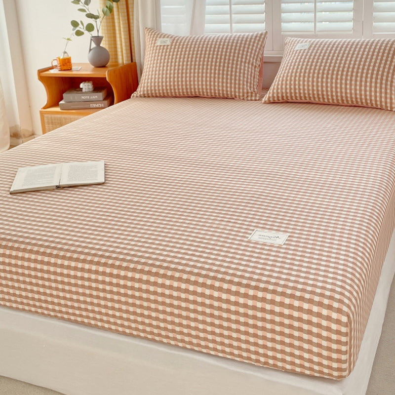 Mattress Cover Skin-friendly Cotton All-inclusive Zip Protector Dust Cover 03