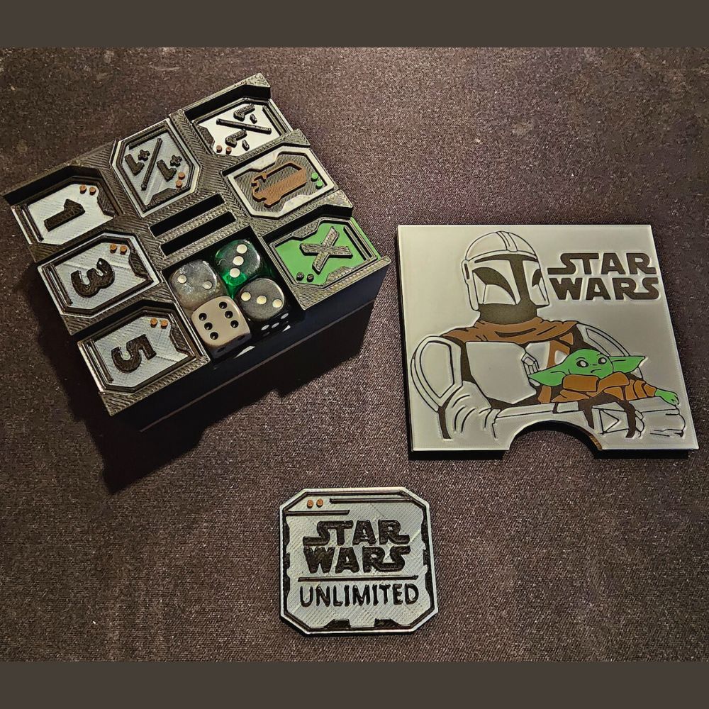 Star Wars Unlimited Token Set: Mandalorian Edition