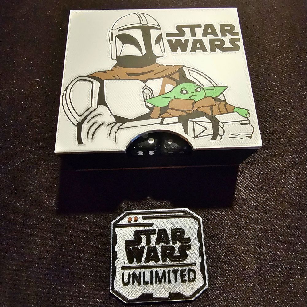 Star Wars Unlimited Token Set: Mandalorian Edition