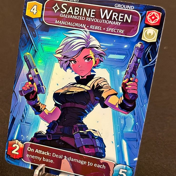 Sabine Wren - Leader Alter - Star Wars Unlimited