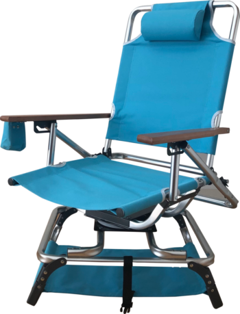 Portable Folding And Swiveling Beach Chair