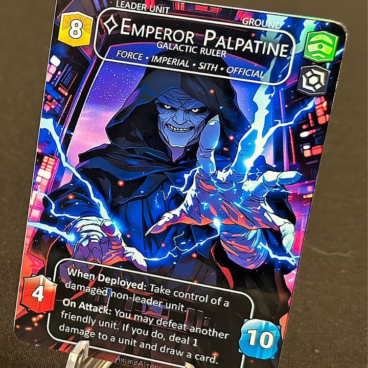 Emperor Palpatine - Leader Alter - Star Wars Unlimited