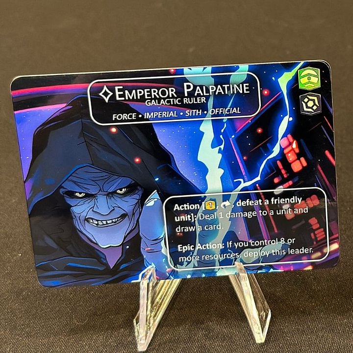 Emperor Palpatine - Leader Alter - Star Wars Unlimited