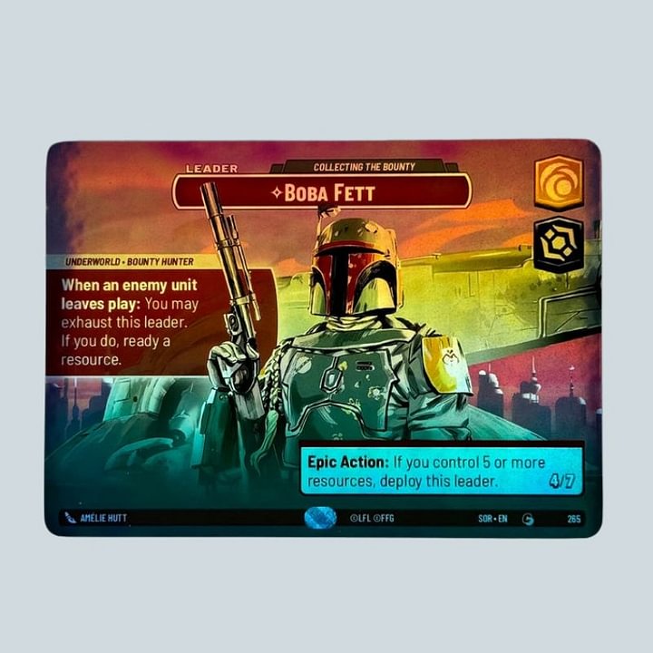 Boba Fett Collecting the Bounty SOR Proxy/Orica, (Showcase)