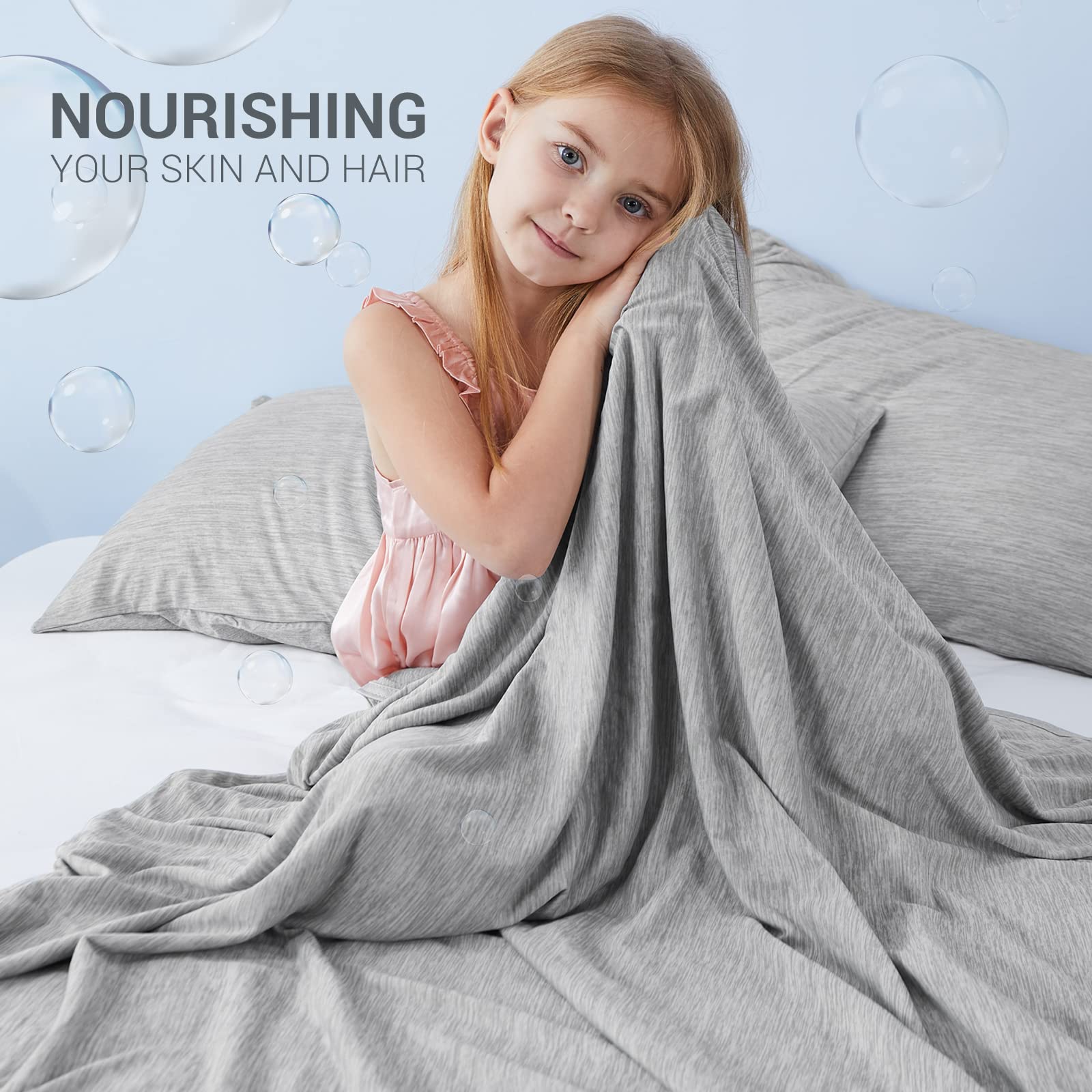 Double-sided Lightweight Cooling Blanket for Better Sleep