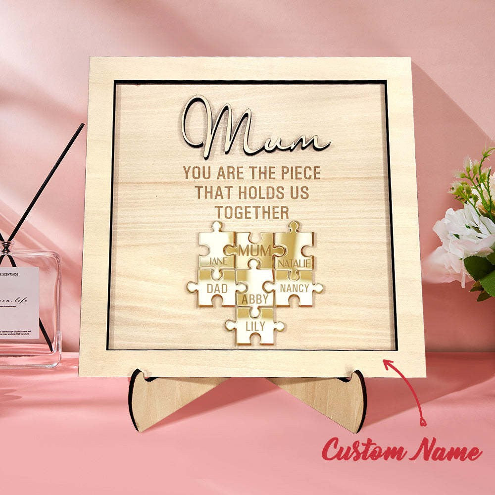 Celebrate Mum: Customized Jigsaw Frame โ A Personal Touch for Mother's Day
