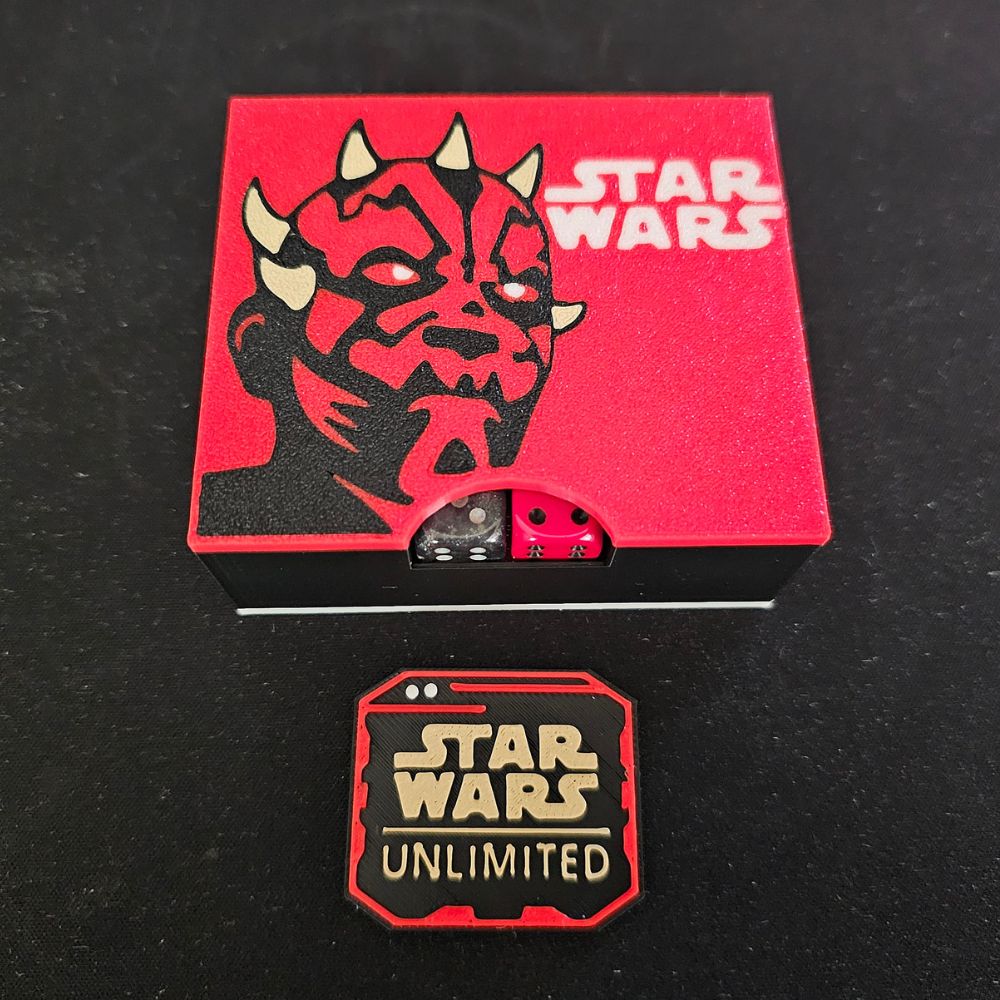 Star Wars Unlimited Token Set and Token Box: Darth Maul