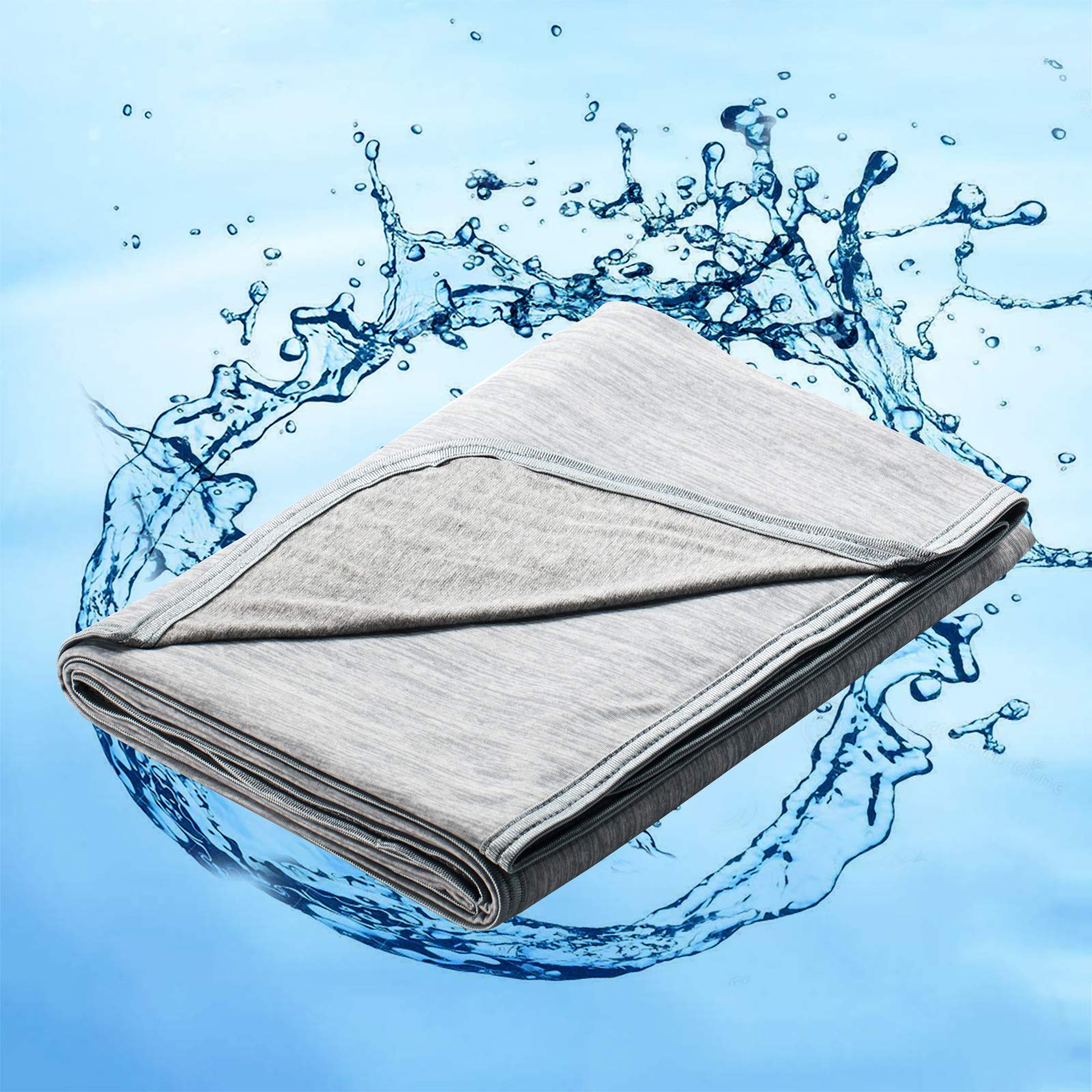 Double-sided Lightweight Cooling Blanket for Better Sleep