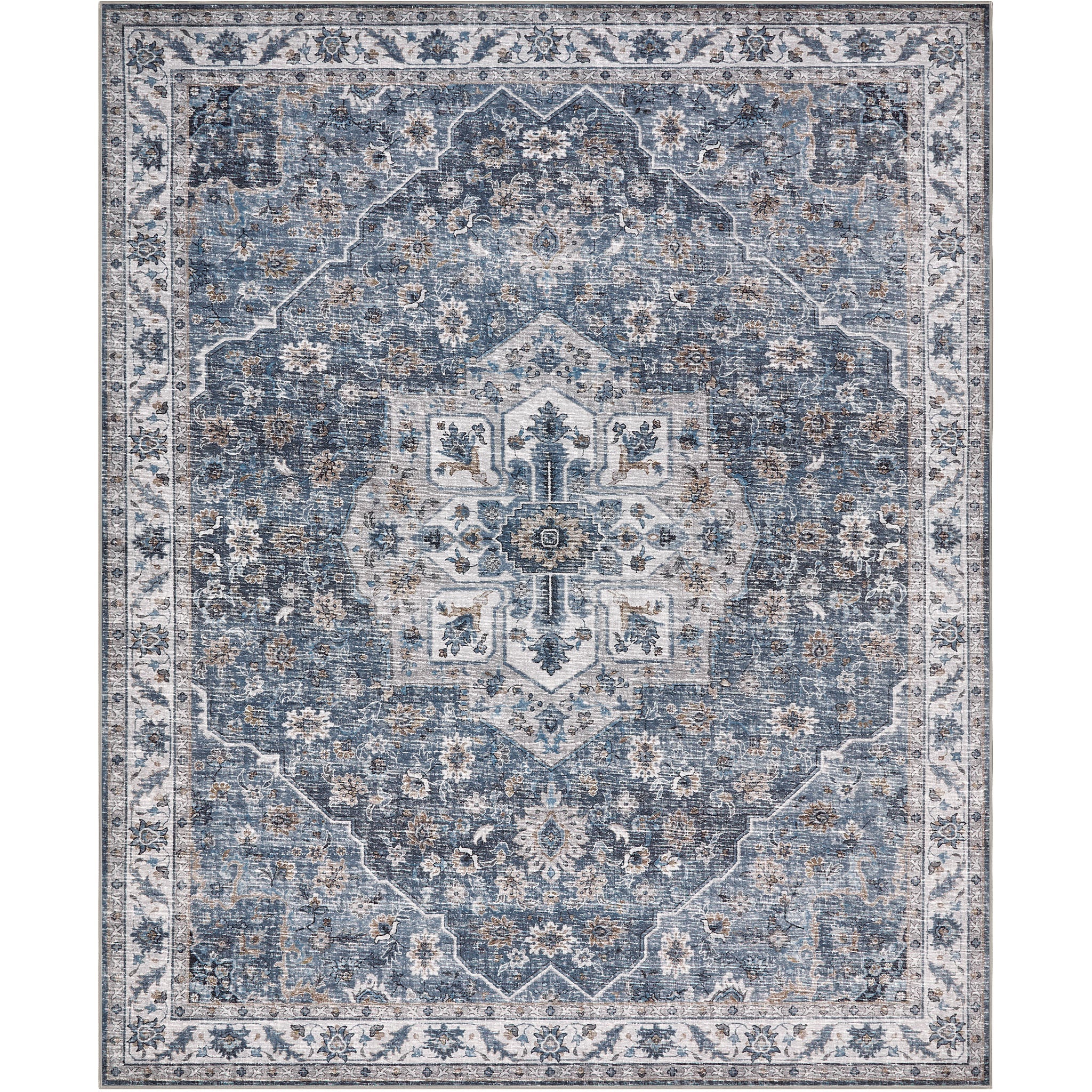 Amara - Indigo/Beige
