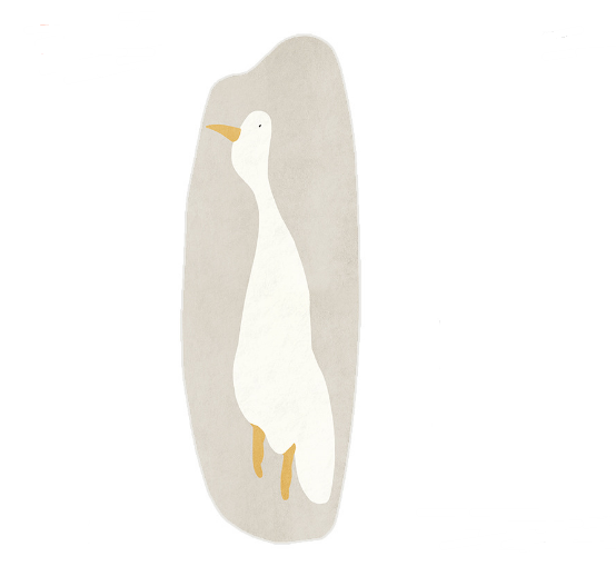 Faux Cashmere Cartoon Rug Bedroom Bedside Rug Ins Style Whole Room Blanket Children Small Plush Floor Mat