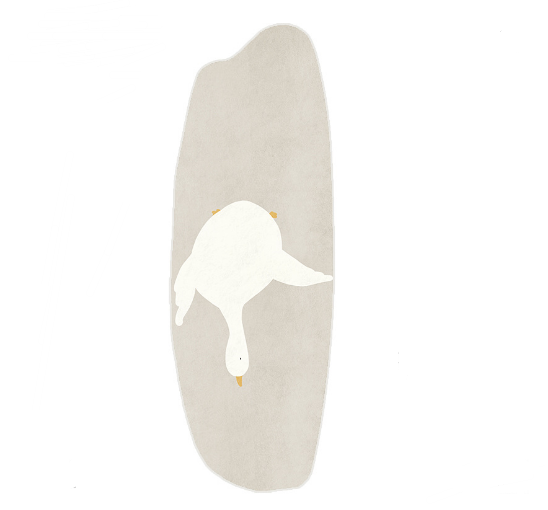 Faux Cashmere Cartoon Rug Bedroom Bedside Rug Ins Style Whole Room Blanket Children Small Plush Floor Mat