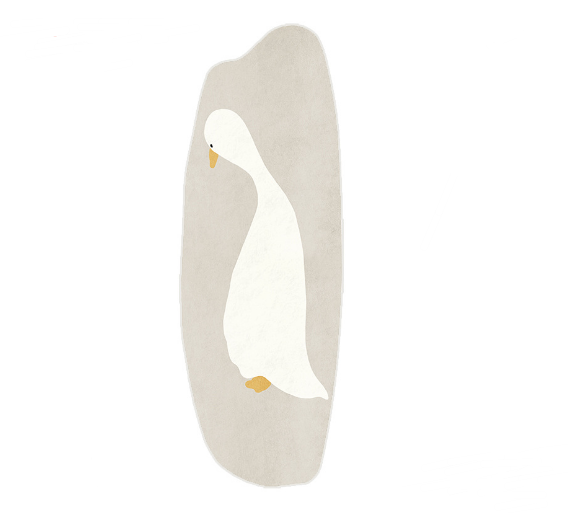 Faux Cashmere Cartoon Rug Bedroom Bedside Rug Ins Style Whole Room Blanket Children Small Plush Floor Mat