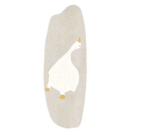 Faux Cashmere Cartoon Rug Bedroom Bedside Rug Ins Style Whole Room Blanket Children Small Plush Floor Mat