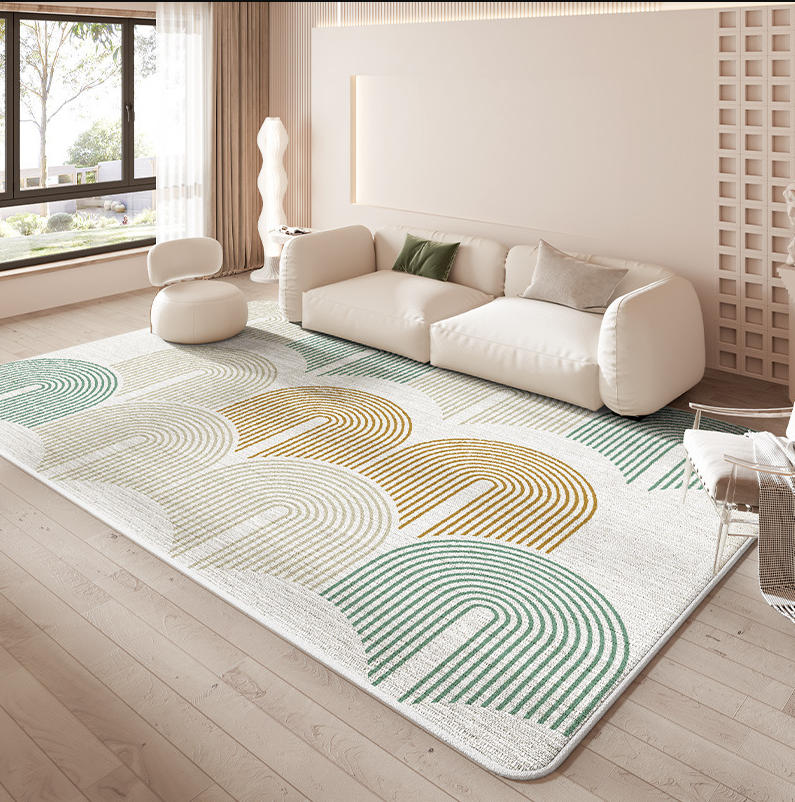 Simple Comfortable Home Living room Carpets Bedroom Bedside Mats Sofa Coffee Table Mats 09