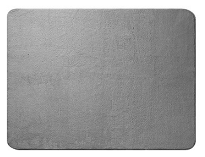 Simple Pure Grey Faux Cashmere Bedroom Living Room Bedside Rug Plush Carpet