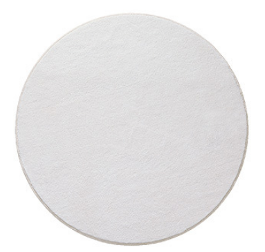 Simple  Circle Faux Cashmere Bedroom Living Room Bedside Rug Plush Carpet