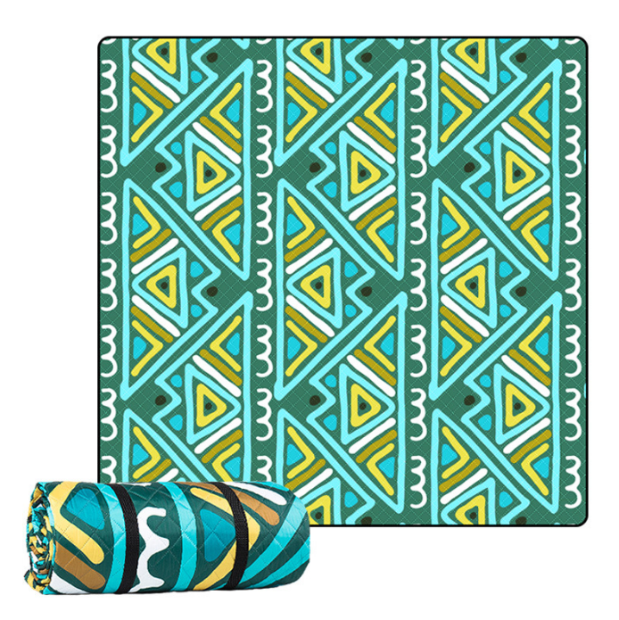 Outdoor Rug Picnic Rugs- Woven Waterproof Plastic Lightweight Mat with For Garden, Patio, Decking, Bathroom, Utility, Picnic Folds Away for Easy Storage 03