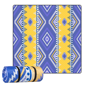Outdoor Rug Picnic Rugs- Woven Waterproof Plastic Lightweight Mat with For Garden, Patio, Decking, Bathroom, Utility, Picnic Folds Away for Easy Storage 04