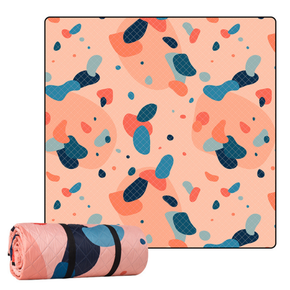Outdoor Rug Picnic Rugs- Woven Waterproof Plastic Lightweight Mat with For Garden, Patio, Decking, Bathroom, Utility, Picnic Folds Away for Easy Storage 06