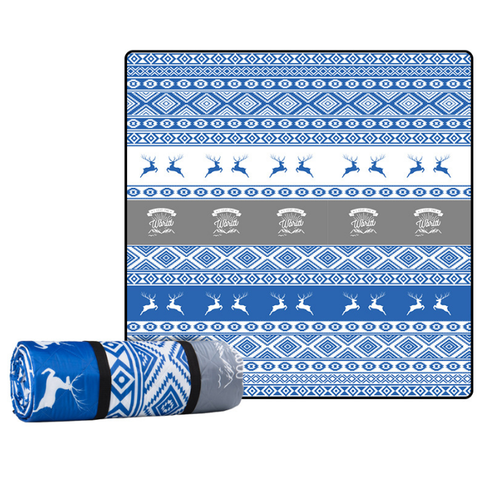 Outdoor Rug Picnic Rugs- Woven Waterproof Plastic Lightweight Mat with For Garden, Patio, Decking, Bathroom, Utility, Picnic Folds Away for Easy Storage 13