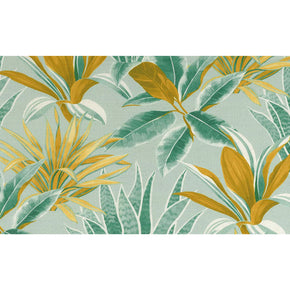 Plants Placemats Plates Insulation Mats Waterproof Cotton Linen Mats Kitchen Rectangular Placemats 08