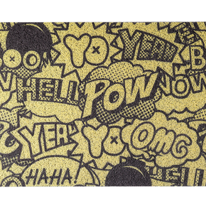 Cute Colorful Hello Pow Durable Non-slip Mats Cartoon Doormat