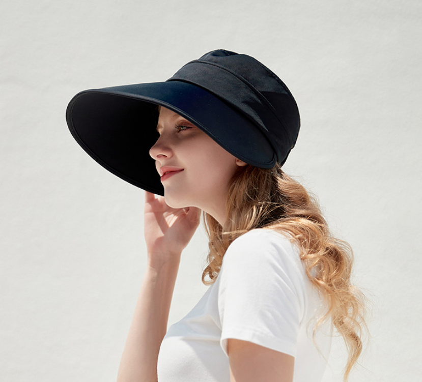 Omni-directional Detachable Multi-coloured Women's Summer Extra Large Brim UV Protective Sun Hat