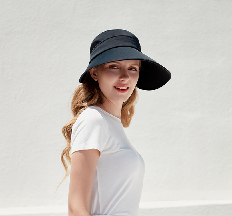 Omni-directional Detachable Multi-coloured Women's Summer Extra Large Brim UV Protective Sun Hat