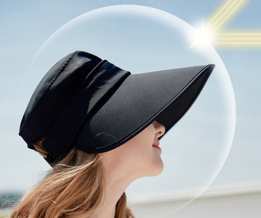 Omni-directional Detachable Multi-coloured Women's Summer Extra Large Brim UV Protective Sun Hat