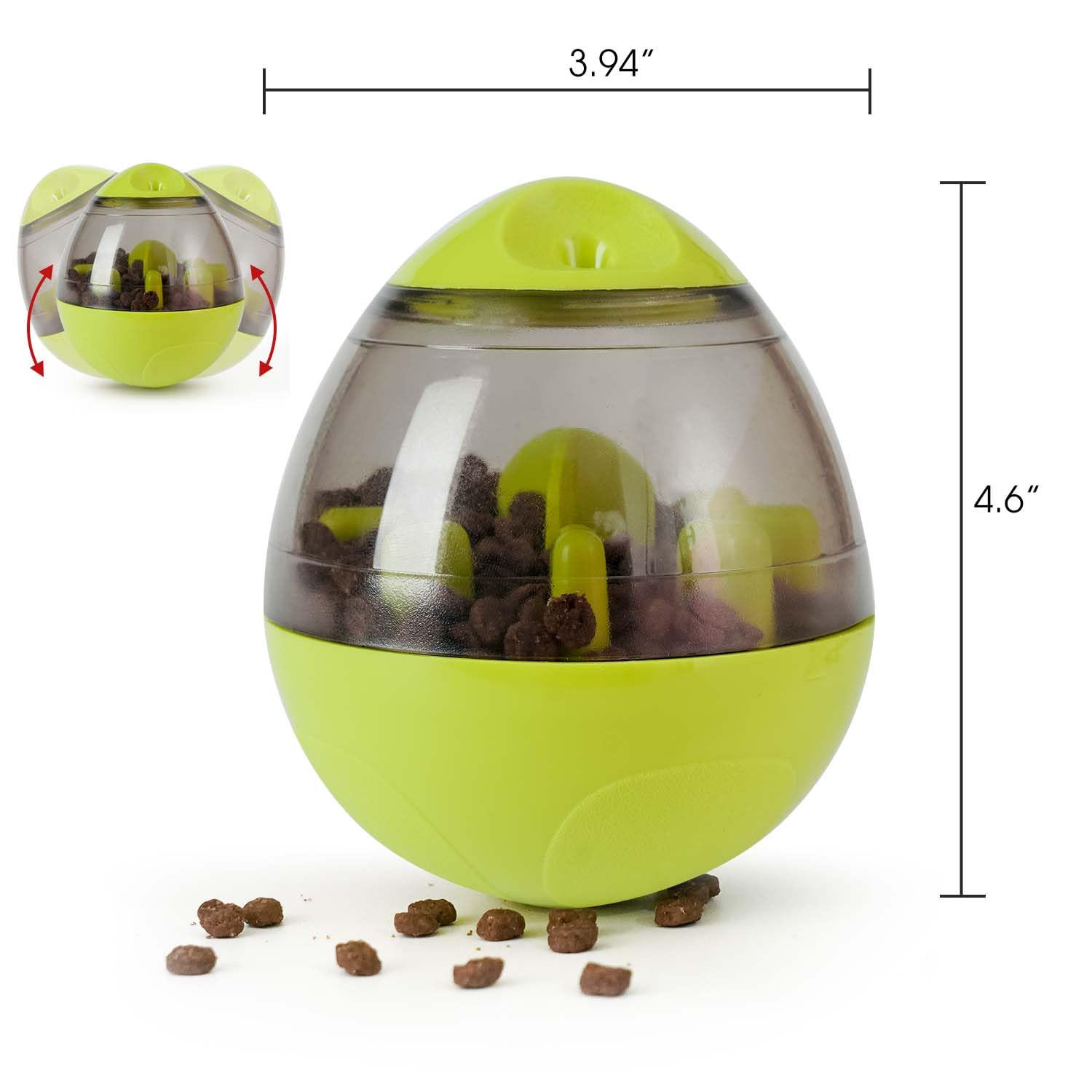 Dog Treat Dispensing Ball with Slow Feeder Training